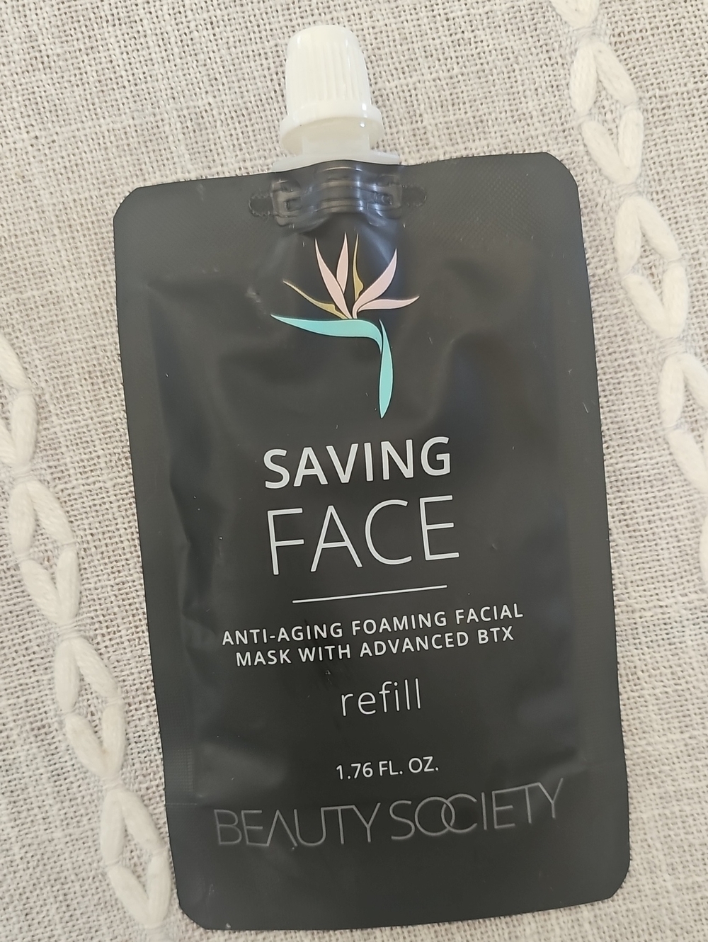 Beauty Society- Saving Face Anti-Aging Foaming Facial Mask Refill - NEVER OPENED
